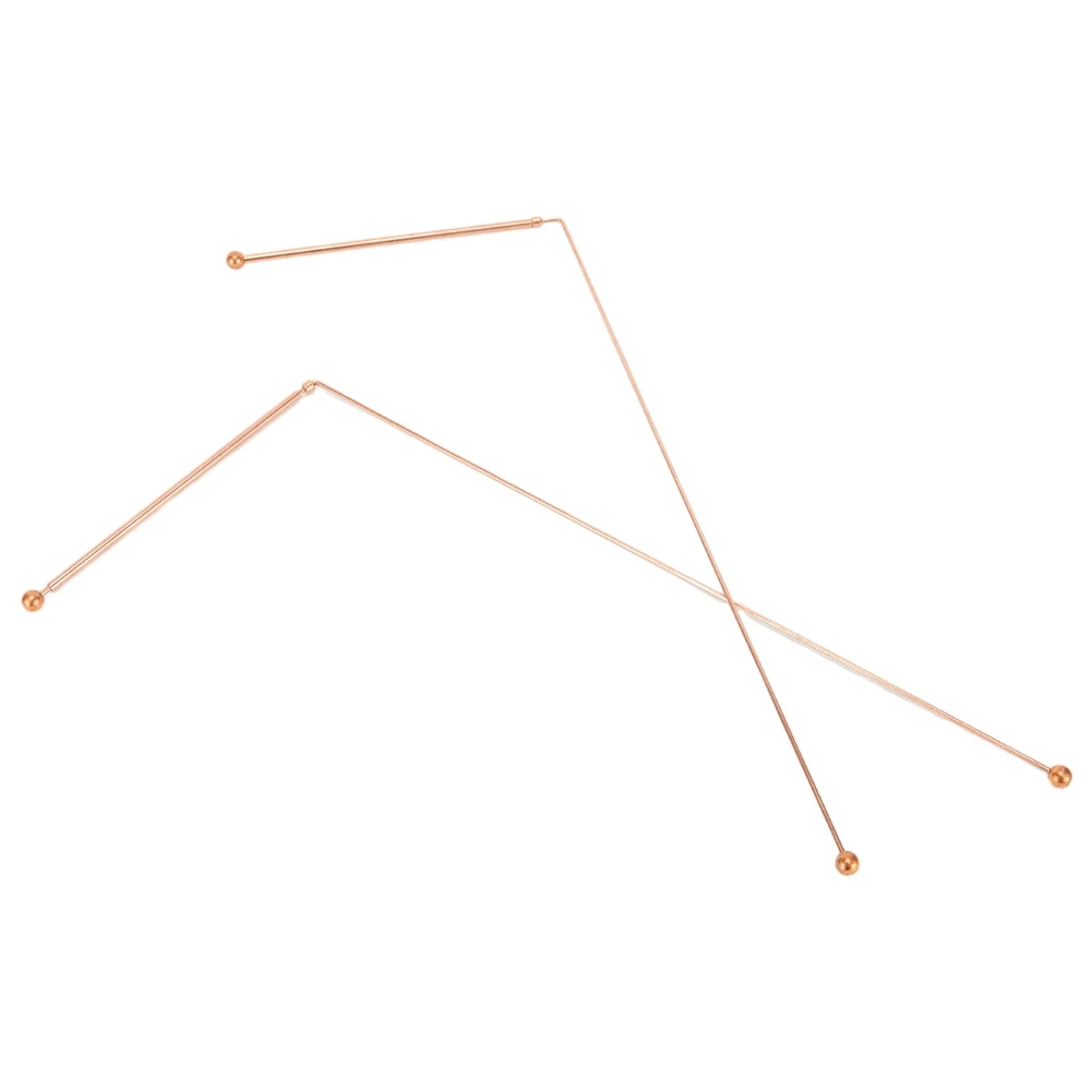 Imagem -03 - Haste de Sonda de Cobre 99.9 Peças para Detecção de Água e Ferramentas de Tesouro Grande Ferramenta de Adivinhação Busca de Água Bainha de Água