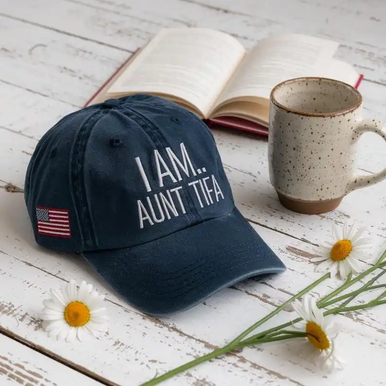 I Am Aunt Tifa Hat, Aunt Tifa Hats, Political Awareness Hats, Human Rights Cap, Protest Movement, Anti, Resistance Caps, Amar
