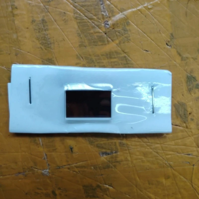 

1PC 16x10x2mm Mirror K9 Optical Glass 7 micron glass Slit Length 13mm for Single-Slit Diffraction Experiment Lens
