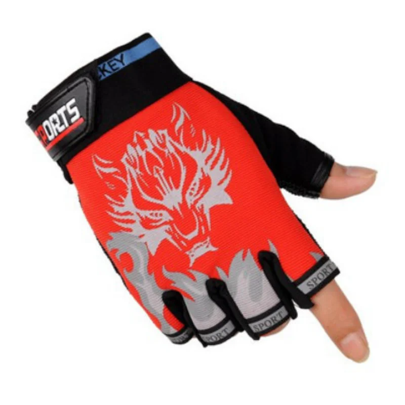 Half Finger Weight Lifting Gloves Adjustable Summer Breathable Running Riding Fitness Cycling Gloves for Men Women