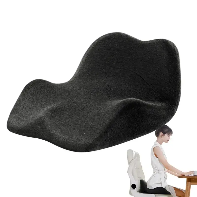 Wedge Car Seat Cushion Slow Rebound Hip Support Seat Cushion For Car Ergonomic Seat Cushioning For Enhanced Posture And Vision