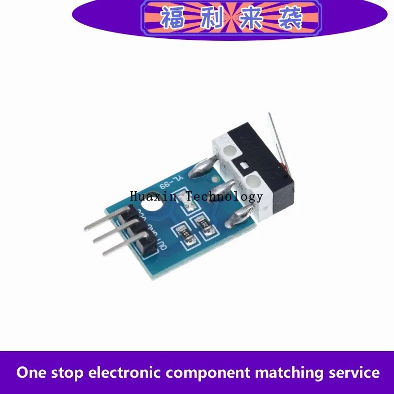 Huaxin Tecnologia Interruptor de Colisão Mouse Switch Microcontrolador Módulo Robô Blocos de Construção Eletrônicos