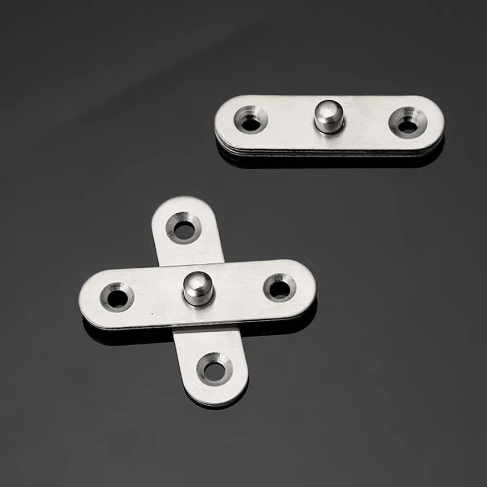 

12Pcs Hidden Pivot Hinge Rotating Cabinet Door Hardware Set Stainless Steel Secret Invisible Door Hinges Heavy Duty Pivot Hinges