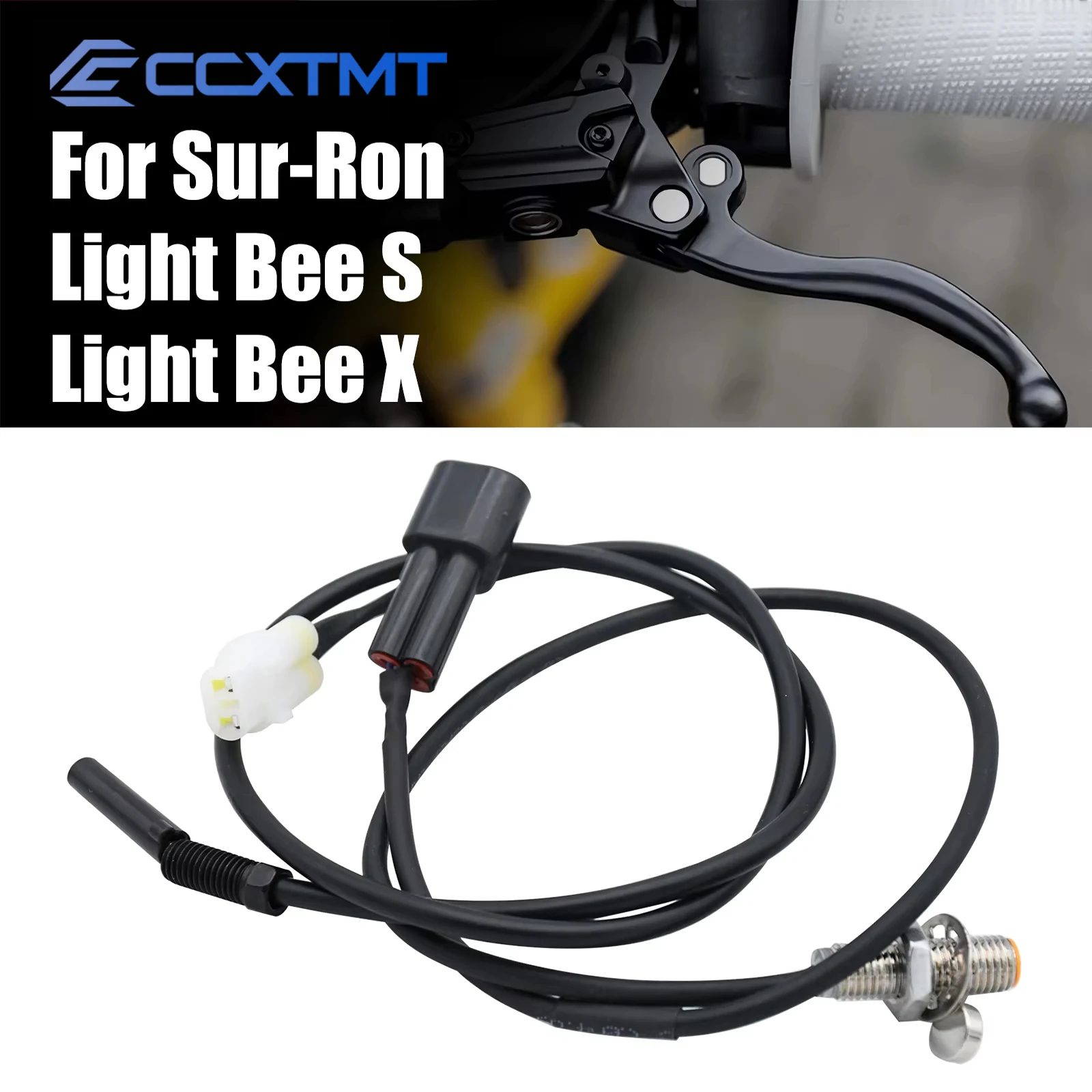 

Electric Motorcycle Kickstand Side Stand Flameout Line Front Brake Stop Switch Line For Sur-Ron SurRon Light Bee S & Light Bee X