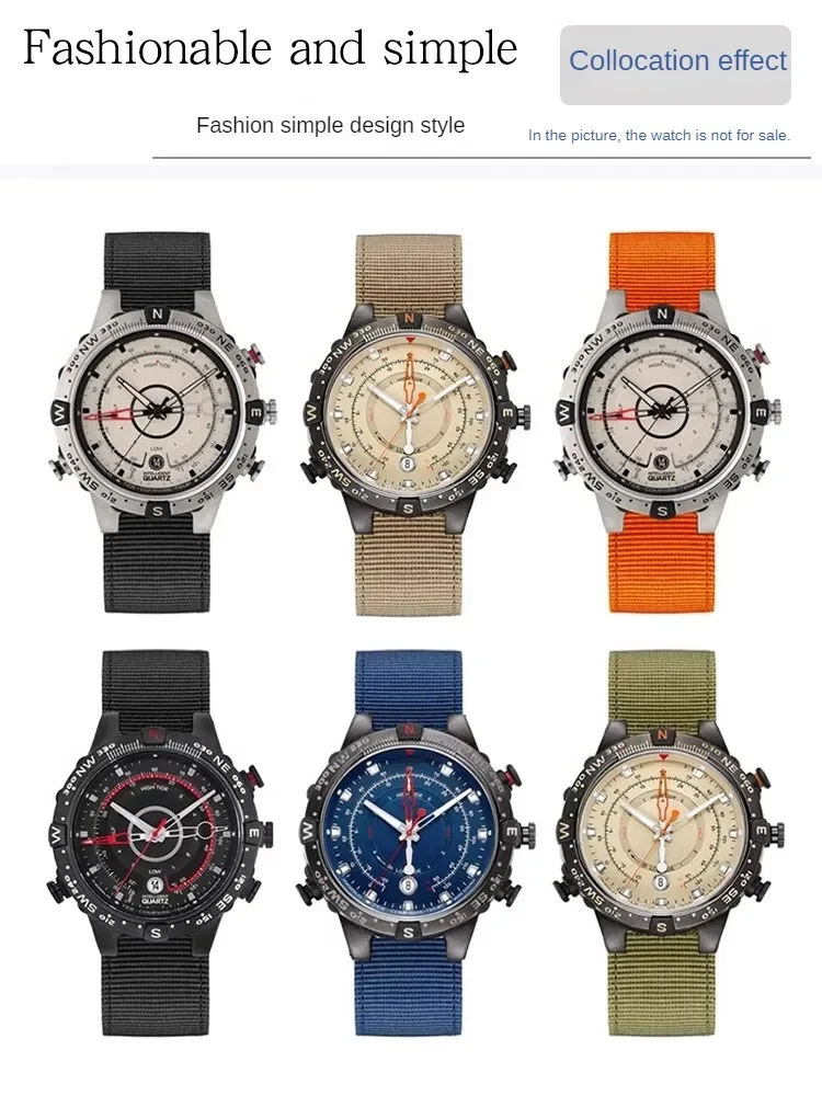 Compatible T-imex Watch Strap Male, Tidal Compass T2N721 T2N720 Nylon Watch Strap Chain