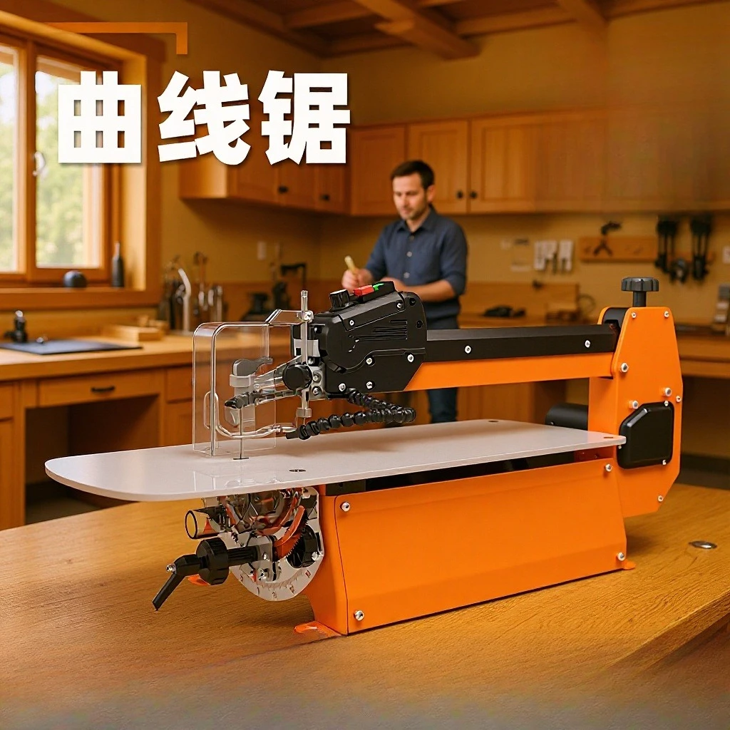 22 inch, woodworking wire saw DIY cutting saw Benchtop wire Carving  Benchtop curve