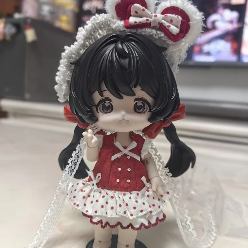 Nowa Oryginalna Seria Come4free 14cm Milk Cake Dream Puff 1/12 Bjd Suprise Box Figurka Akcji z Ruchomymi Elementami Kolekcja Modowa Prezenty