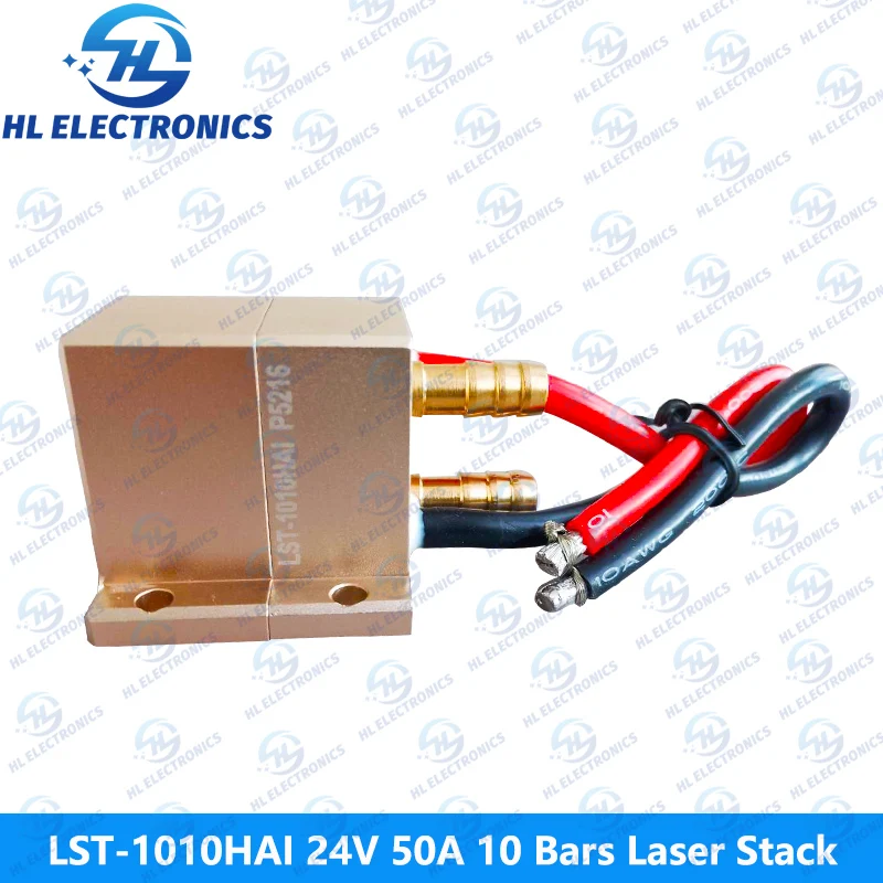 LST-1010HAI 24V 50A 10Bars 500W 808nm Laser Stack for Hair Removal Machine