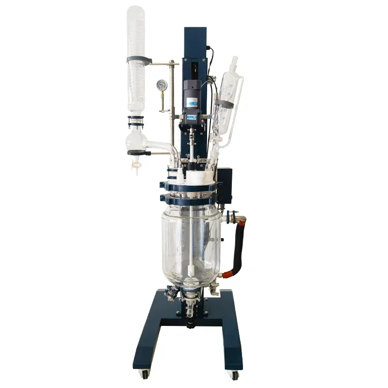 Laboao Automated Jacketed Glass Reactor for Laboratory Chemical Mixing and Evaluation