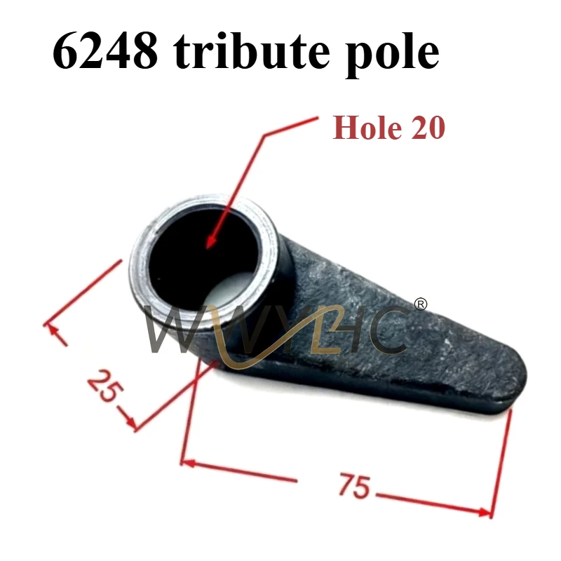 

Подходит для фрезерного станка X62W, стержень ручки блока столкновений X63WX52/53 Малая ось, рычаг коромысла, вилка, тянущая пластина