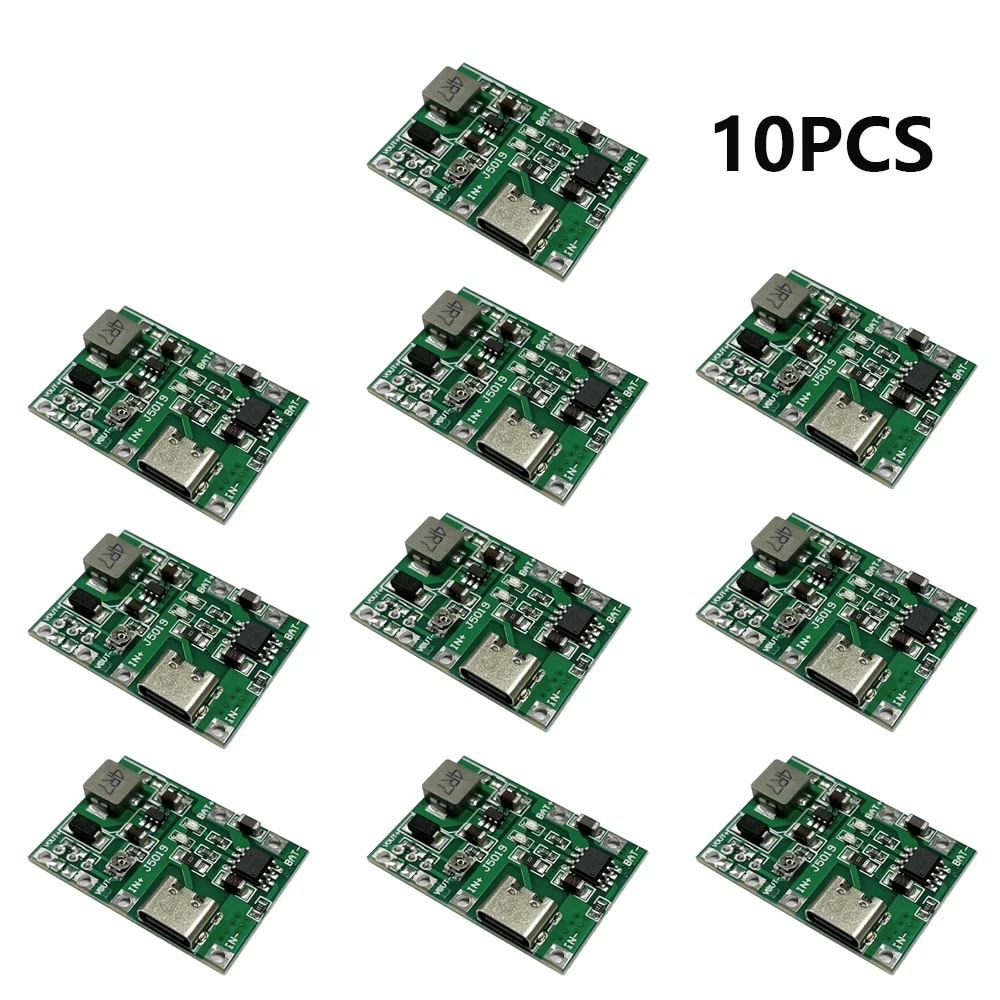 DC-DC 3.7V 4.2V Type-C/Micro USB Lithium Li-ion 18650 Battery Charger Board Step Up Boost Power Supply Charging/Discharging