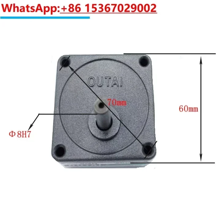 6W AC motor 2GN-60K can be equipped with 2IK6GN-C OUTAI variable speed and constant speed motor