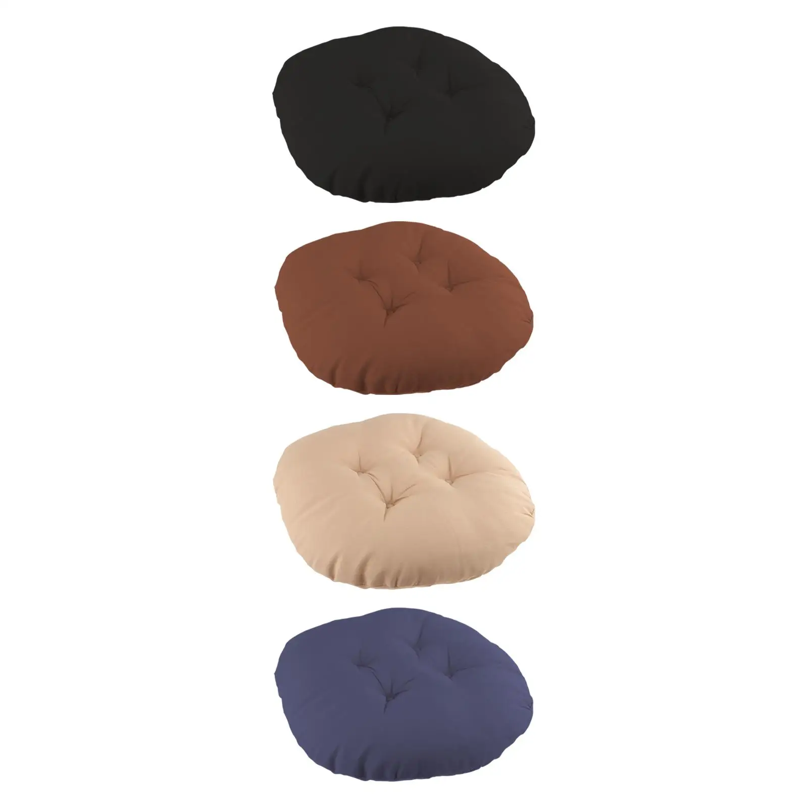 Waterproof Thick Round Chair Cushion for Hanging Egg Chair Hammock Outdoor Patio Rattan Rocking Chair