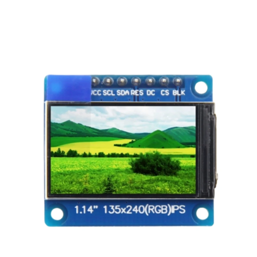 1.14 بوصة IPS OLED وحدة عرض شاشة LCD 135*240 RGB TFT لاردوينو 135x240 ST7789 لوحة LCD SPI كامل اللون HD OLED 8pin #3