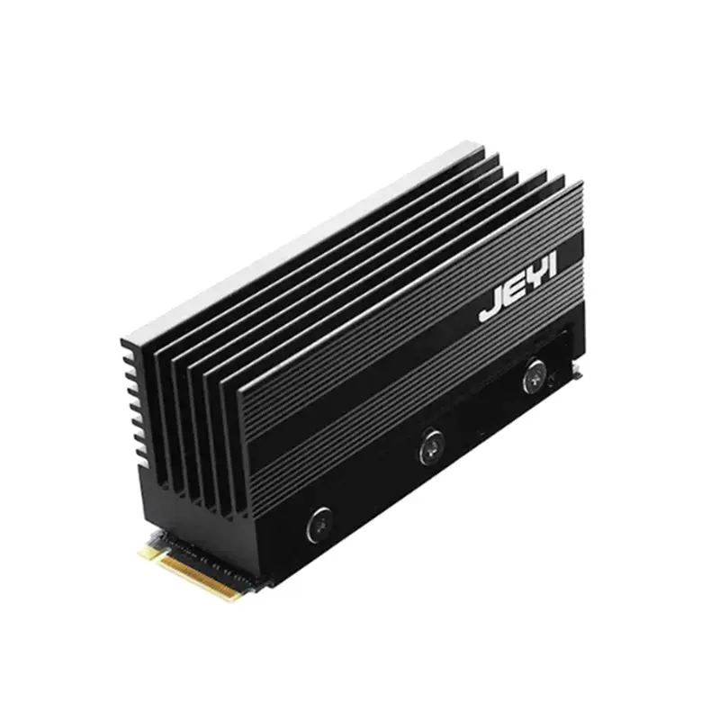 JEYI For M. 2 2280 NVME NGFF Aluminum Cooling Dust-Proof Heatsink Cooler With Thermal Conductive Silicone Wafer