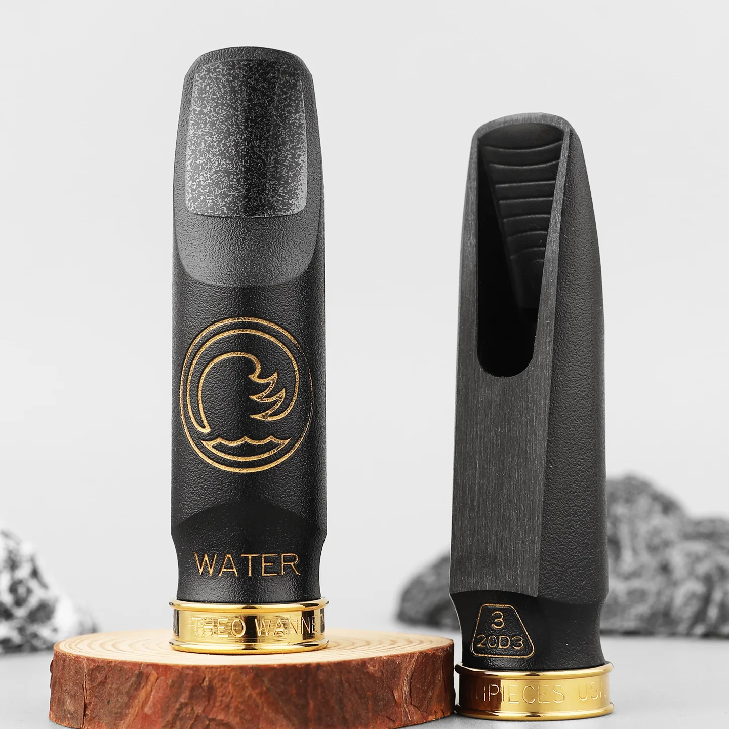 THEO WANNE FIRE EARTH WATER Eb Alto Saxophone المعبرة المعادن أبواق #5