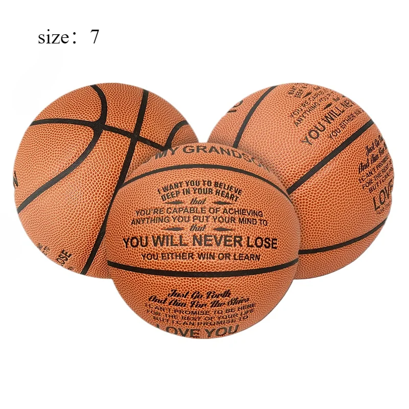 

Size 7 PU basketball wear-resistant high elasticity feel good sweat absorption basketball dribble training game ball