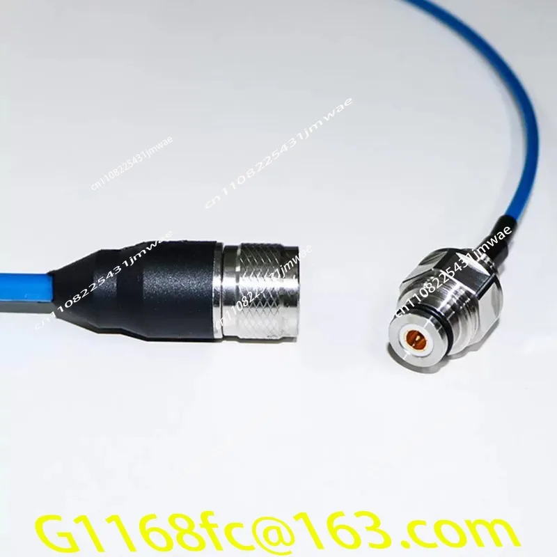 Coaxial Underwater Connector IP69 Waterproof Wet Subconn RF Communication Electric Cable Custom Length Stainless Steel For Rov