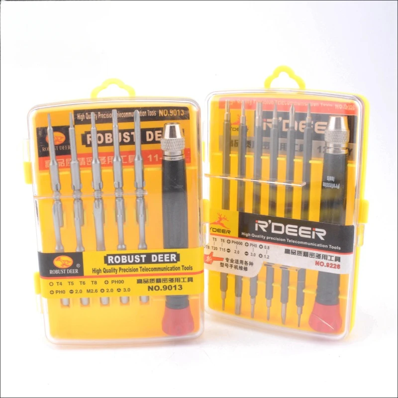 Multifunctional screwdriver set, telecommunications repair mobile phone notebook combination disassembly tool