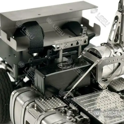Servo de Motor de chasis de Metal 6*6, Compatible con 1/14 Tamiyaya FH16, camión Tractor, juguetes, modelo TH16804