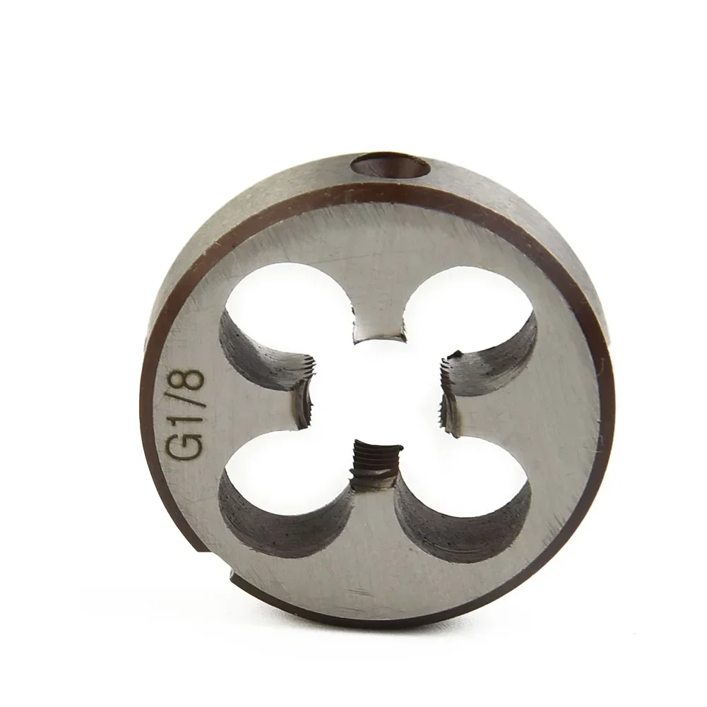 High Duty Pipe Thread Round Dies 1/8 1/4 3/8 1/2 3/4 For General Use  HSS Round Die Hand Tools Tap Die