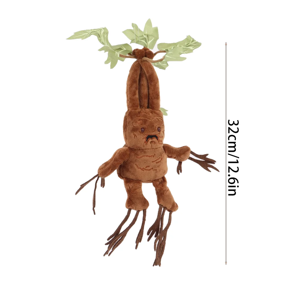 35cm Mandrake Plush Toy Cartoon Soft Stuffed Anime Plush Doll For Kids' Birthday Christmas Gift Home Decor Fans Collect Gifts