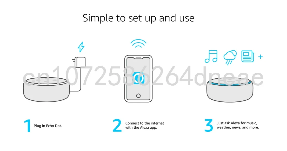 Imagem -06 - Smart Speaker para Amazon Echo Dot Alexa Voice Assistant Faça para 3nd3