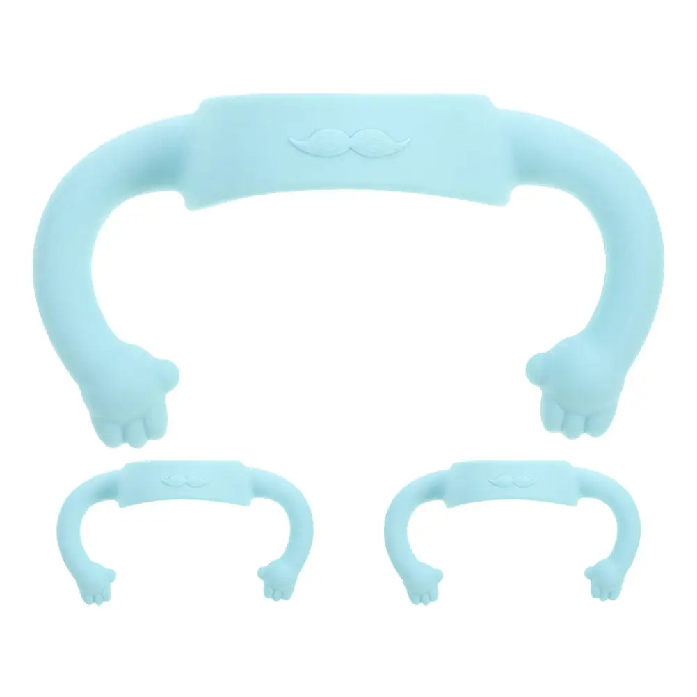 3Pcs Silicone Baby Bottle Handles Detachable for Newborn Infant Toddler Feeding Milk Bottles Universal Bottle