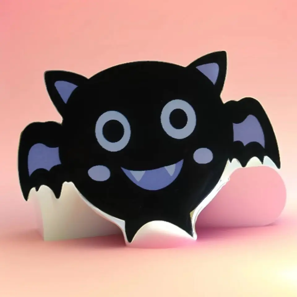 

1 pc Cute Acrylic Cat Phone Holder with Grip and Multi Expression Phone Holder