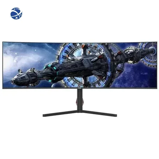 Professional design display Vertical 5120*1440 resolution 144Hz display Full HD desktop 49 inch curved PC PC LCD gaming display