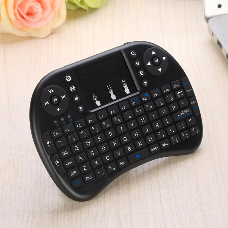 

Mini 2.4GHz Wireless Air Mouse Keyboard Touchpad High Sensitivity Remote Control For iPad Apple Mac Laptop Win Android PC