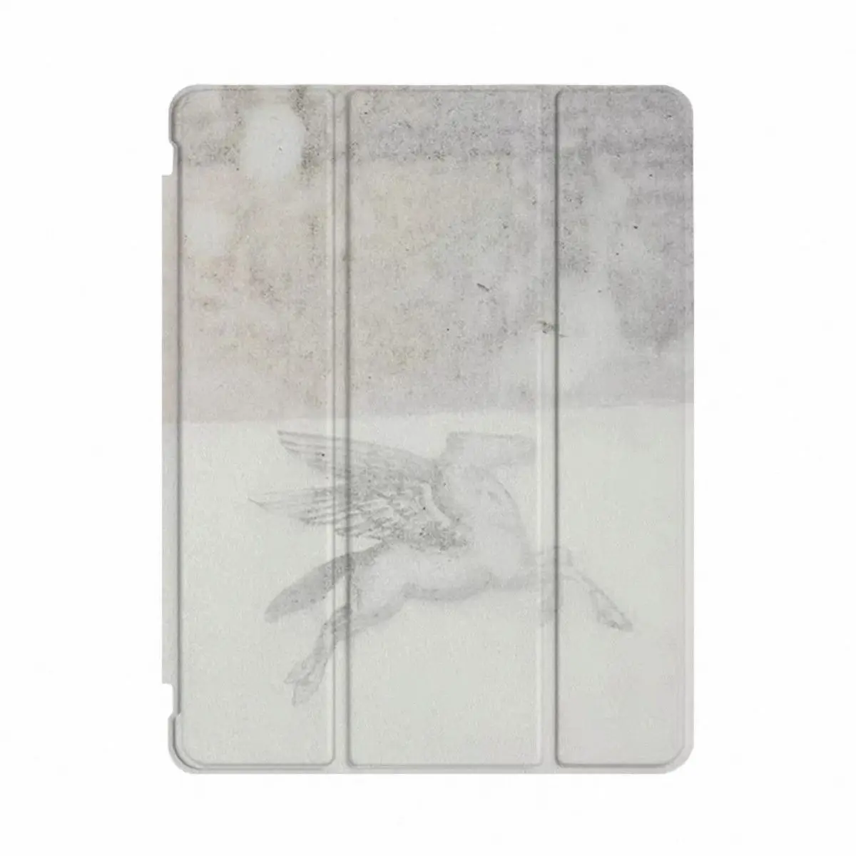 Art Trendy Wings Pony Graffiti Personalized Creative For iPad Case iPad 10 9 8 7 Air 6 5 4 3 2 Pro 11 Mini Y-Fold Tri Fold Cover