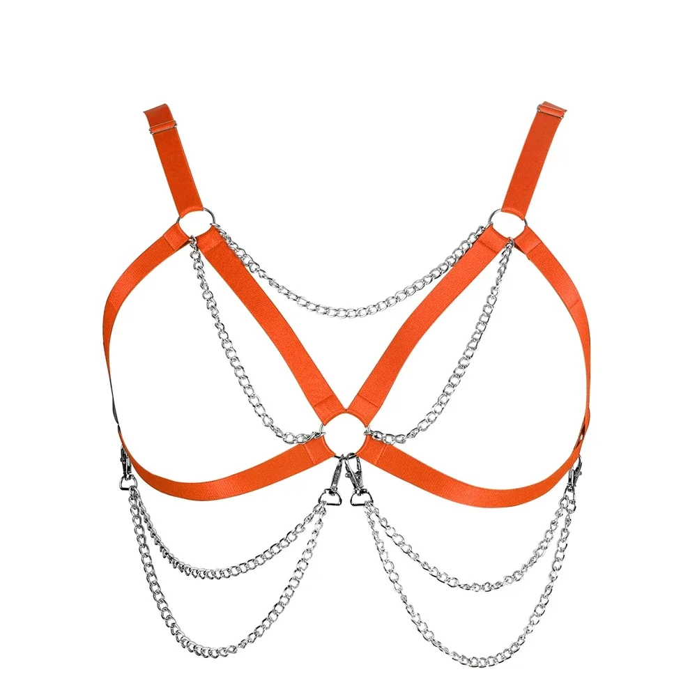 

Women Plus Size Underwear Body Harness Bra Hollow Out Bondage Sexy Lingerie Punk Goth Body Cage Pole Dance Rave Harness Belt