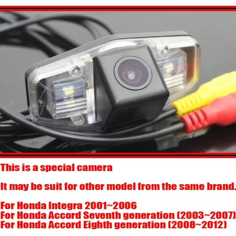 A Reliable Color Backup Camera for Honda Civic Models from 2001 to 2021 (7Th/8Th/9Th Generation) - Fits Universally