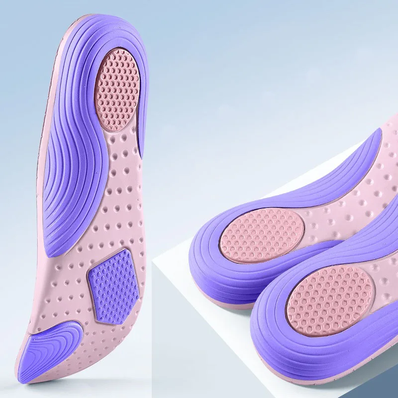 1 คู่ Plantar Fasciitis เท้าแบน Pads Shock Absorption รองเท้า Arch Support Orthopedic Insole สําหรับฟุตกีฬารองเท้า Insoles
