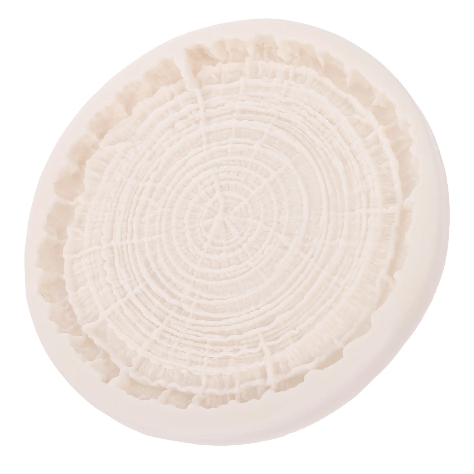 

Tree Stump Mold Silicone Forest Theme Cake White Silica Gel Christmas Fondant Jewelry Accessories Resin Craft Chocolate