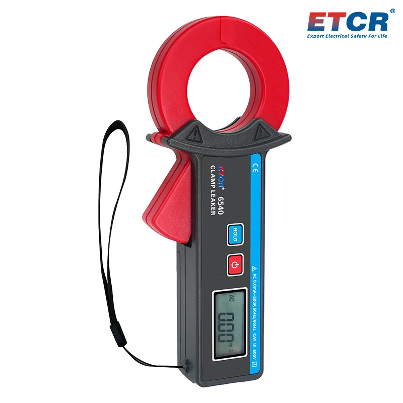 ETCR6540 Multi-functional Clamp Leakage Meter Range 0.00mA~300.0A Solution 10uA Small Anti-Interference Measurement Electrician