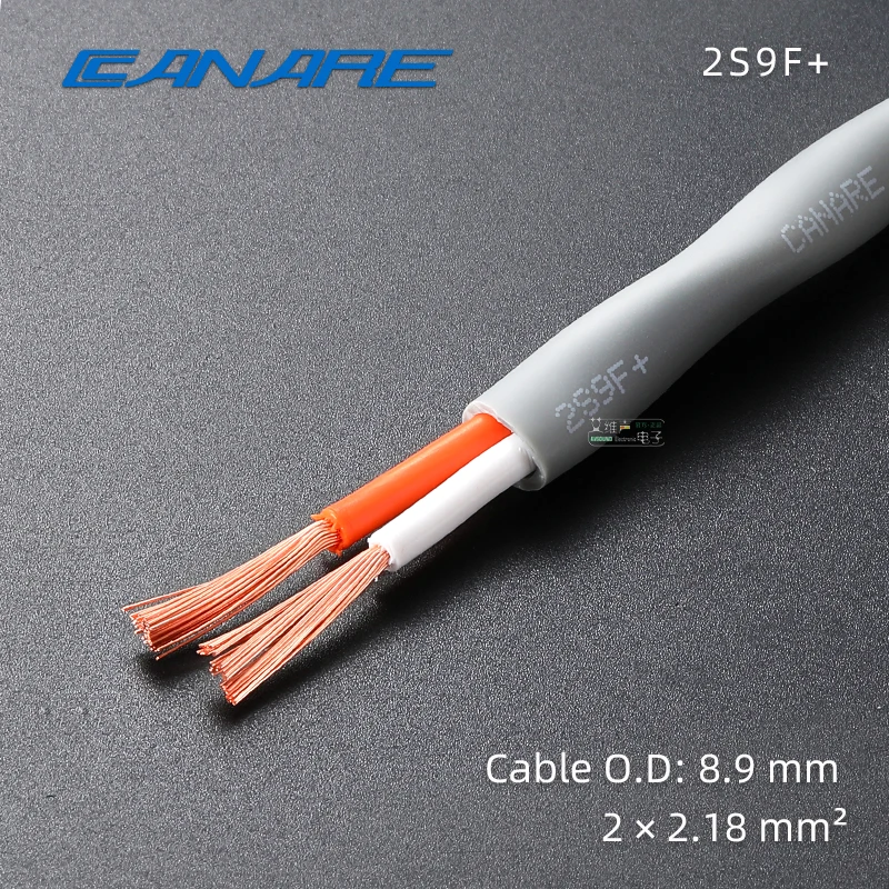 Canare 2または4コアツイストペアスピーカーシーケーブル、モバイル