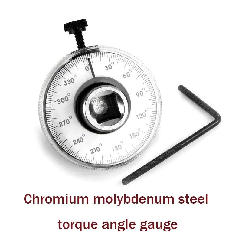 Medidor de torsión de ángulo, llave dinamométrica, escala goniómetro