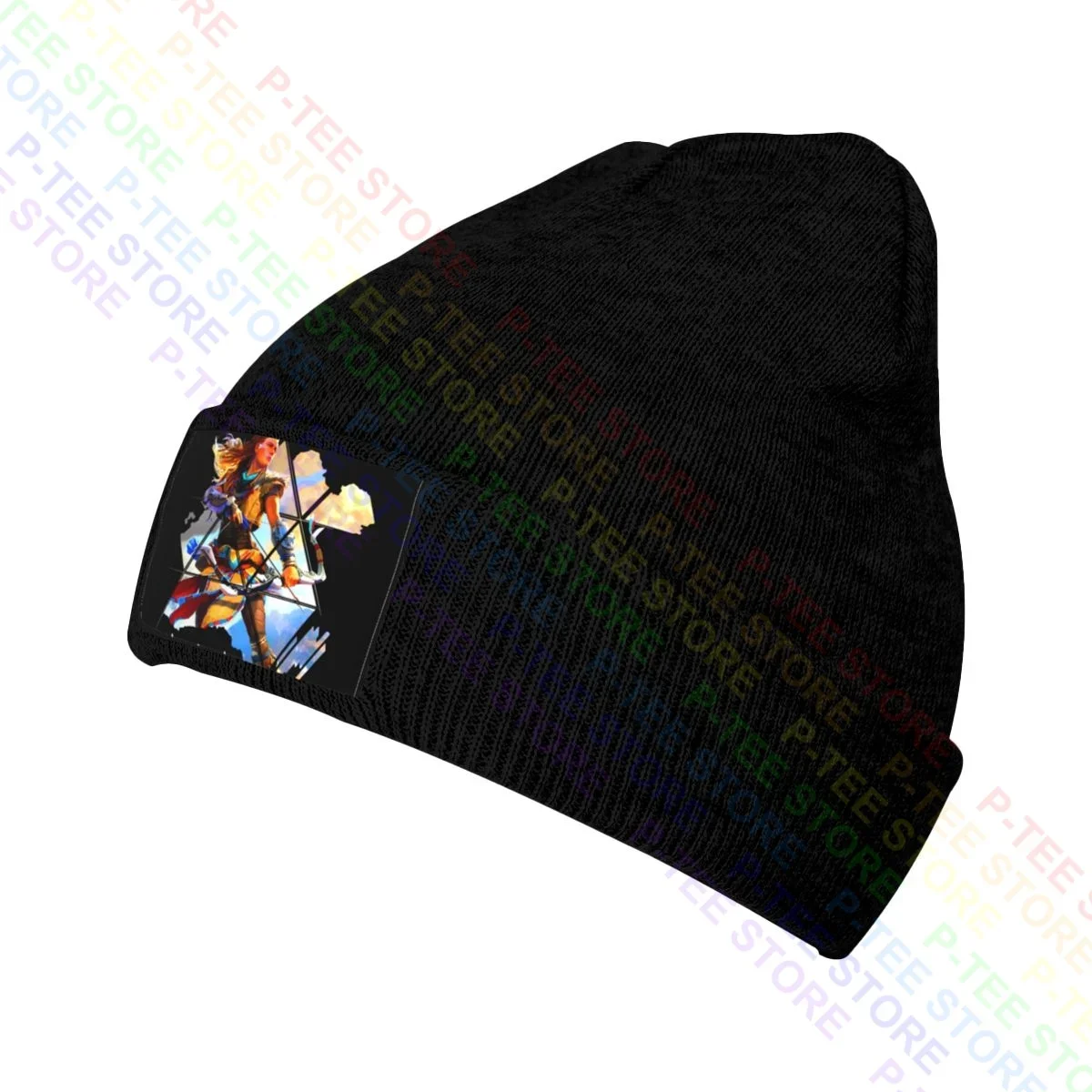 Horizon Zero Dawn Painted Aloy Ge6128L Knitted Beanie Hat Beanies Cap Pop Fashion Adjustable