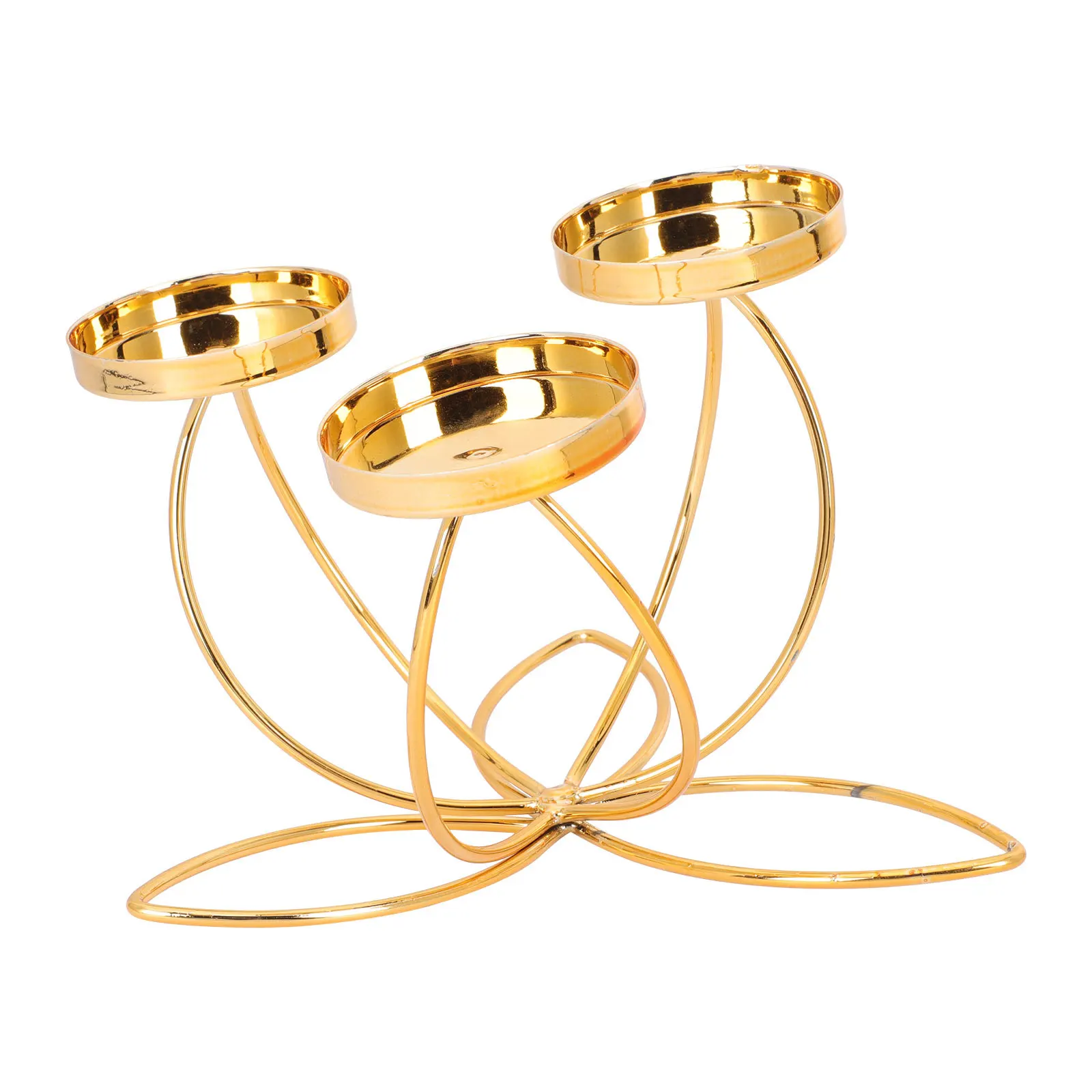 حامل حديد عتيق على الطراز العتيق شمعدان معدني زخرفة زخرفية لحفلات الزفاف والمنزل والمكتب وغرفة النوم وغرفة المعيشة