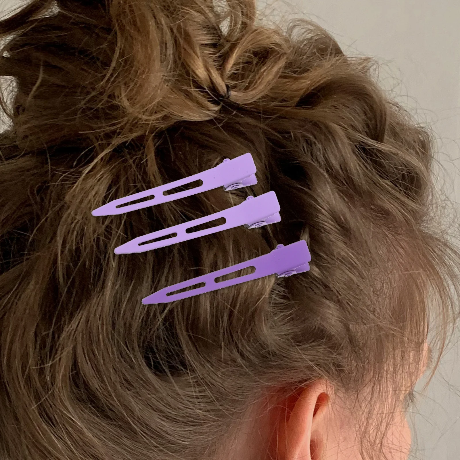 

18pcs Non Crease Bend Styling No Bend Women Trendy Gradient Hair No Crease Hair Clips For Makeup Clips For Makeup Bangs