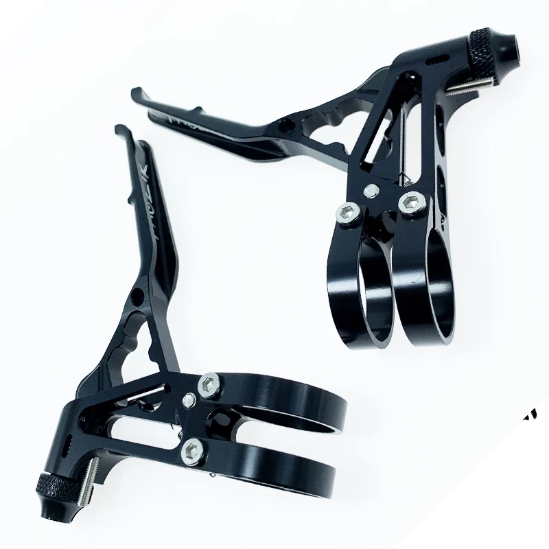 Taozik研磨アルミニウム軽量メカニカルセンシティブbmx mtbラインプル