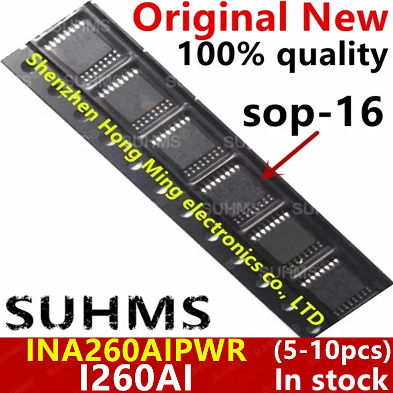 (5-10piece)100% New INA260AIPWR INA260AIPW INA260AI I260AI sop16