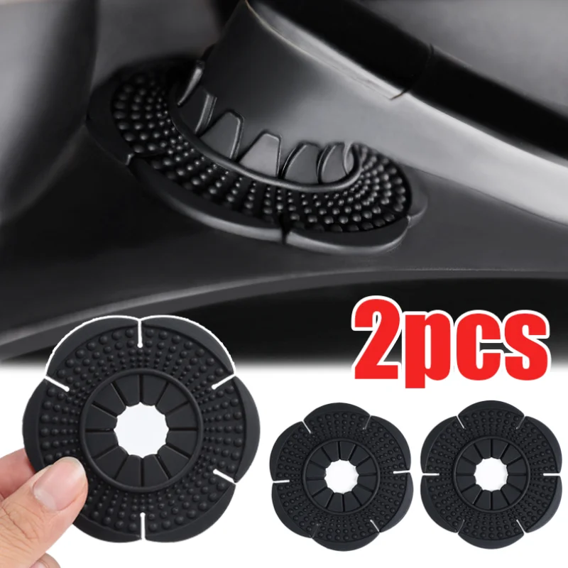 2pcs Car Windshield Wiper Protective Covers Debris Leaves Protection Dustproof Sleeve Car Wiper Hole Cover Accessories