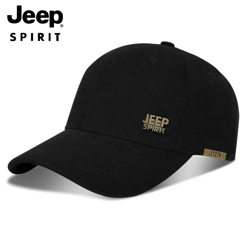 

Jeep Men's Sports Cap Golf Cap Baseball Cap Running Cap Hiking Cap Trucker Hat Outdoor Cap, UV Protection, Adjustable Fit