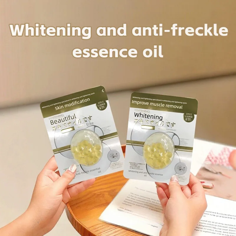 

Remove Freckles Brighten Essence Moisturizing Whitening Serum Korean Facial Skin Care Beauty Health