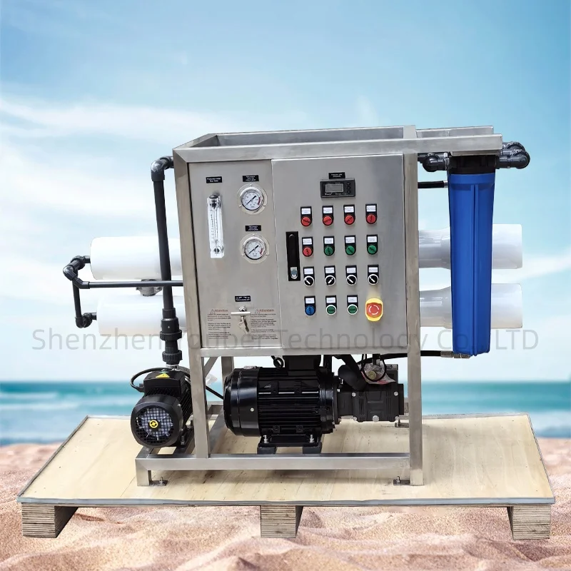 Portable7000L/Day Drinking Water Machine Reverse Osmosis Plant Boat Watermaker Seawater Desalination System Marine Desalinator