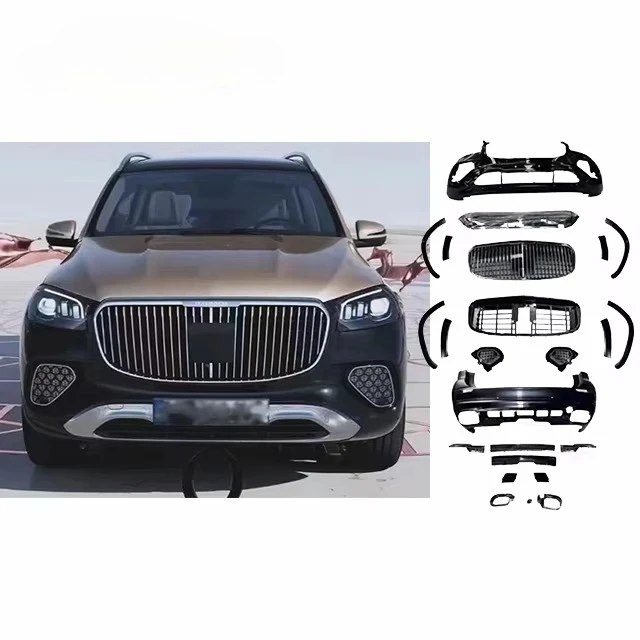 

For Benz GLS W167 Upgrade Body Kit Front Bumper Rear Bumper Grille Fender Flare