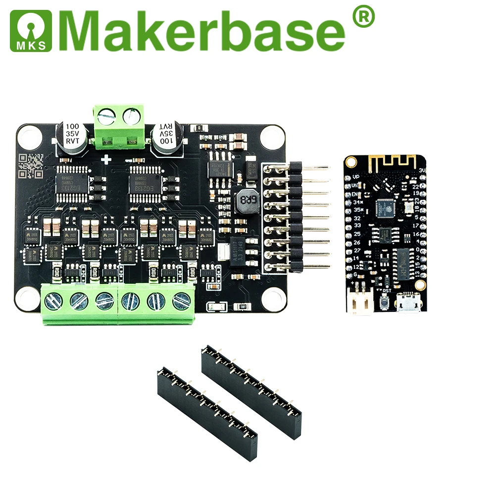 Makerbase SimpleFOC Dual Brushless Micro FOC 3.1 Servo with Current Loop For BLDC Motor Compatible with ESP32